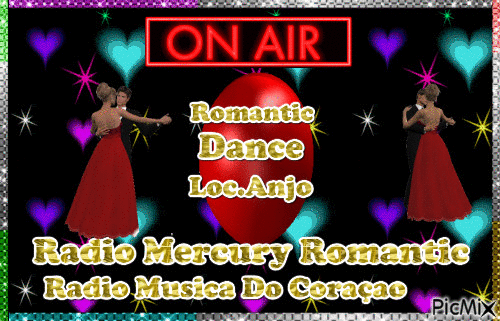 Romantic Dance loc anjo - GIF animado gratis