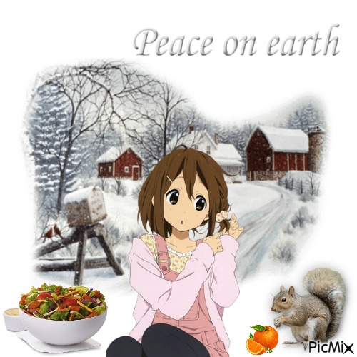 Peace On Earth - gratis png