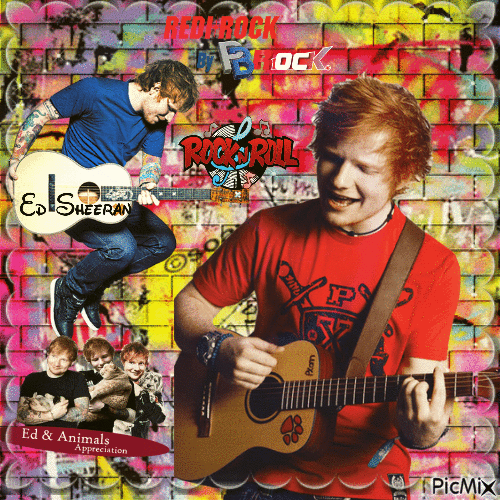 Ed sheeran - Безплатен анимиран GIF