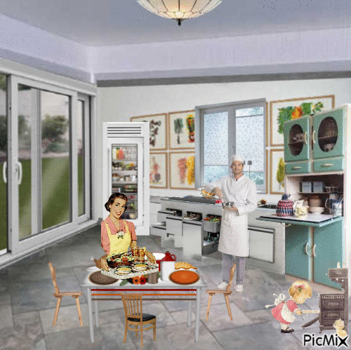 Küche - Ingyenes animált GIF