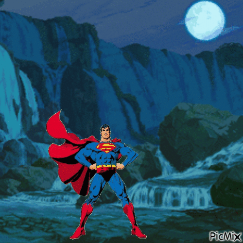 Superman - Безплатен анимиран GIF