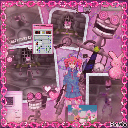 delectable winston picmix 2: electric pink spoinkaloo - Darmowy animowany GIF