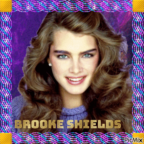 Brooke Shields - Бесплатный анимированный гифка