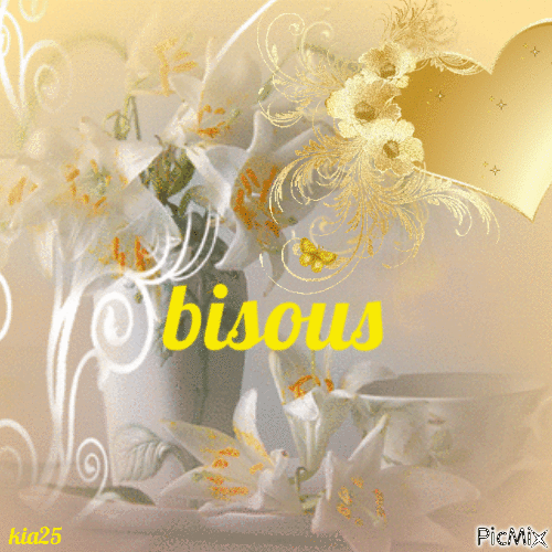 bisous - GIF animado gratis