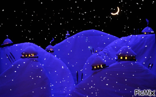 снег2 - GIF animasi gratis