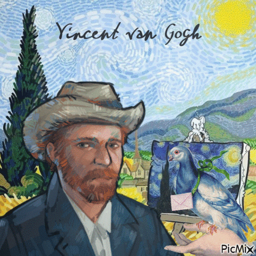 Van Gogh - Δωρεάν κινούμενο GIF