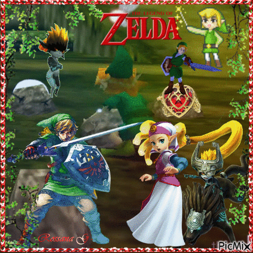 Zelda - GIF เคลื่อนไหวฟรี