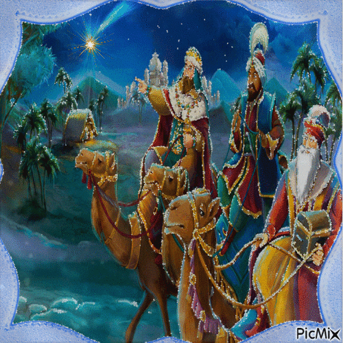 Ya llegan los Reyes Magos - Gratis animerad GIF
