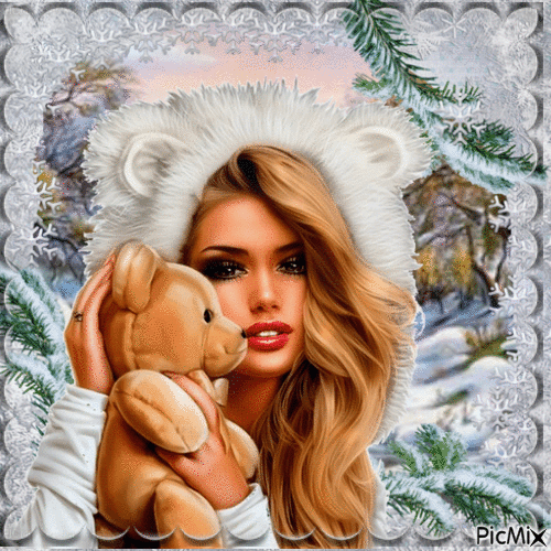 Beauté d'hiver - Ingyenes animált GIF