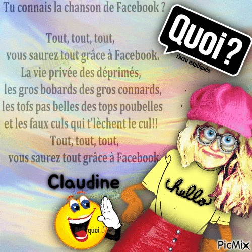 Les News De Facebook!!! - Δωρεάν κινούμενο GIF
