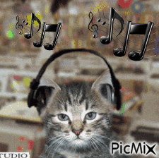 la musique - Безплатен анимиран GIF