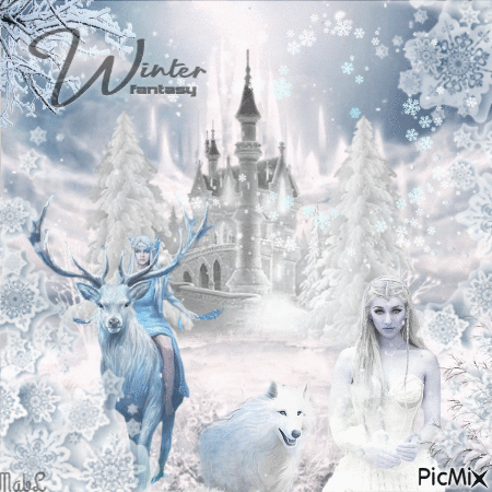 Winter Fantasy - Бесплатный анимированный гифка