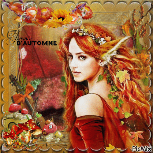 Fantasy d'automne - Free animated GIF