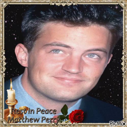 Concours : Hommage à Matthew Perry - Gratis animerad GIF