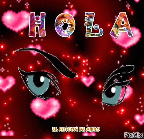 HOLA - Zdarma animovaný GIF