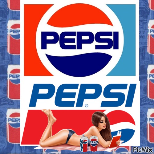 Sexy Pepsi girl 2 - zdarma png