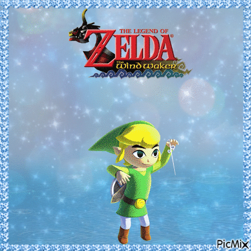 The Legend of Zelda The Wind Waker - Nemokamas animacinis gif