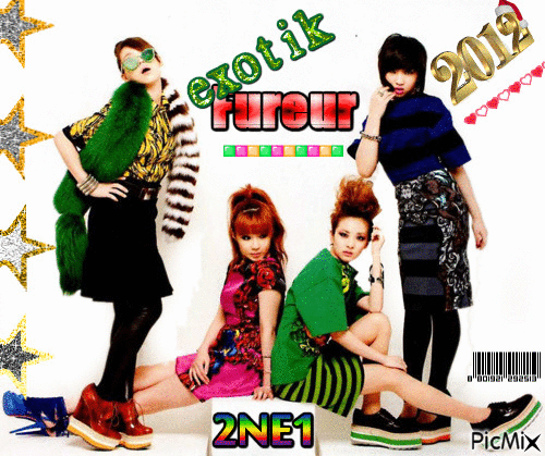 2NE1 EOTIK FUREUR - 無料のアニメーション GIF