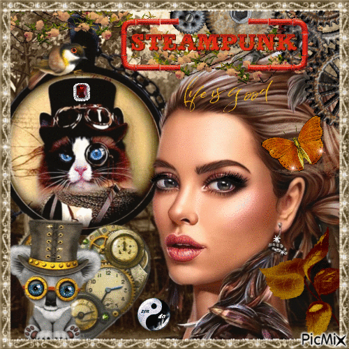 Life is good.Steampunk