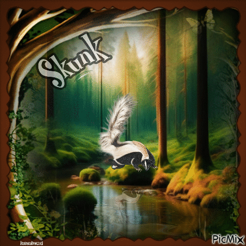 Skunk - Безплатен анимиран GIF