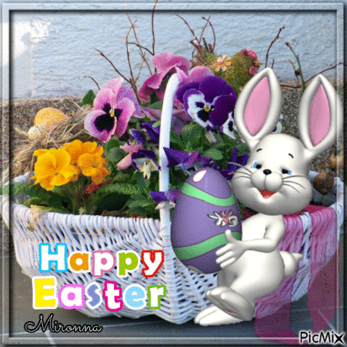 Happy Easter - 免费动画 GIF