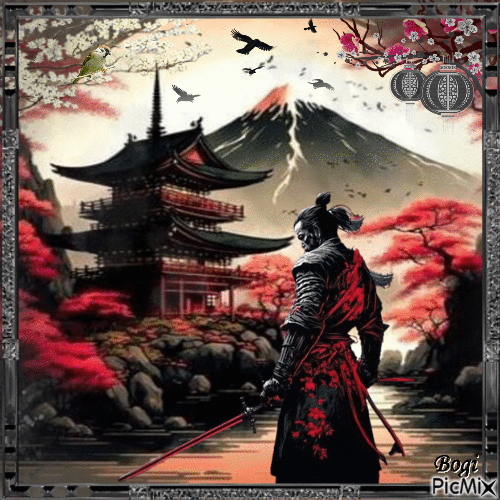 The Samurai... - Zdarma animovaný GIF
