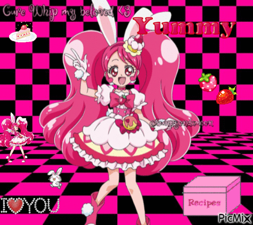 Cure Whip my beloved <3 - Free animated GIF