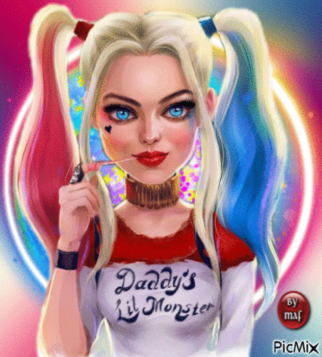 Harley Quinn - Nemokamas animacinis gif