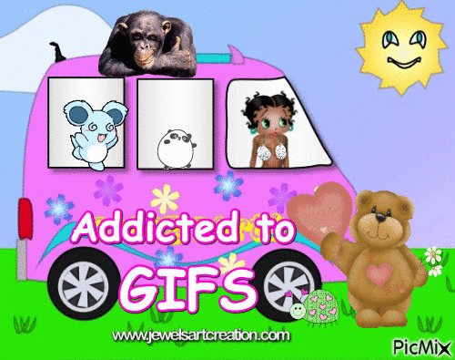 GIF ADDICTION - GIF animé gratuit