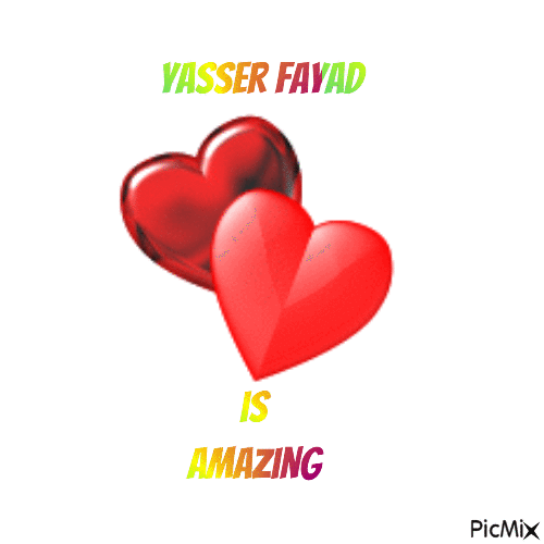 Yasser Fayad - Bezmaksas animēts GIF