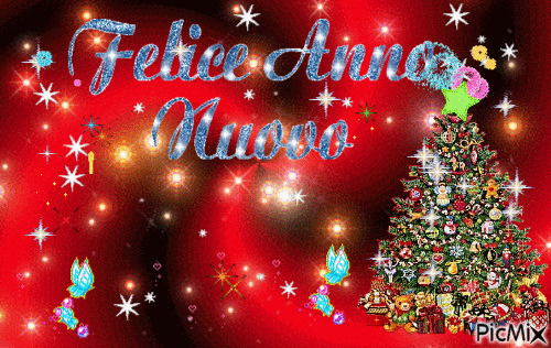 felice anno - Gratis animerad GIF