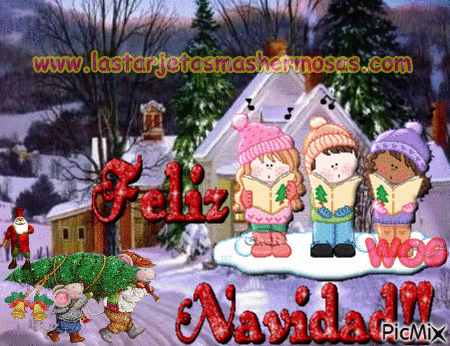 Feliz Navidad - Darmowy animowany GIF