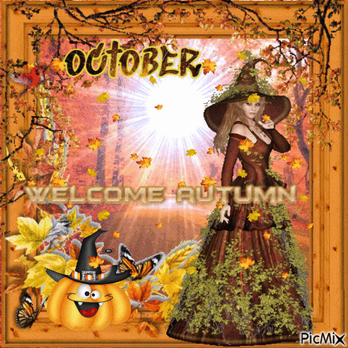 Welcome Autumn - Gratis animeret GIF