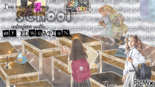 Cool School - Ilmainen animoitu GIF