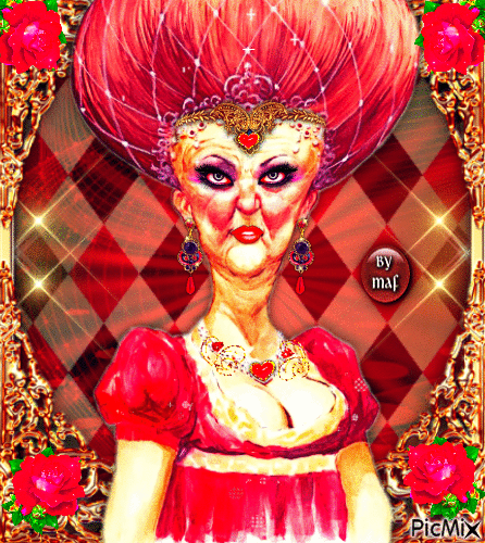 Queen of Hearts - Бесплатный анимированный гифка