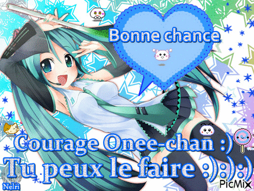 bonne chance:) - Бесплатный анимированный гифка