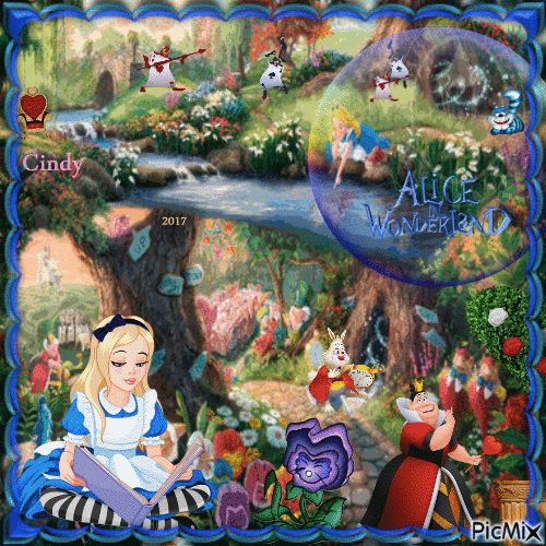 Participation au Concours "Alice" - 20.12.2017 - GIF animasi gratis