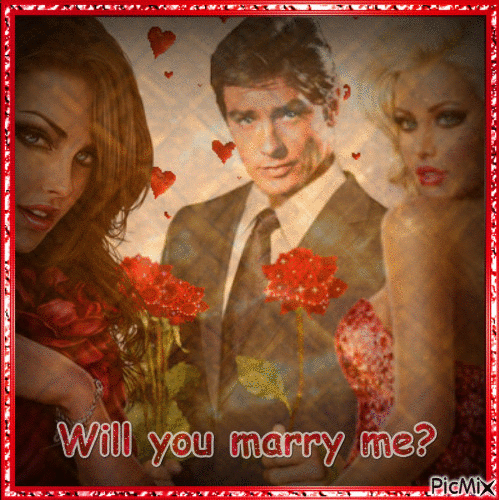 Will you marry me? - Gratis animeret GIF