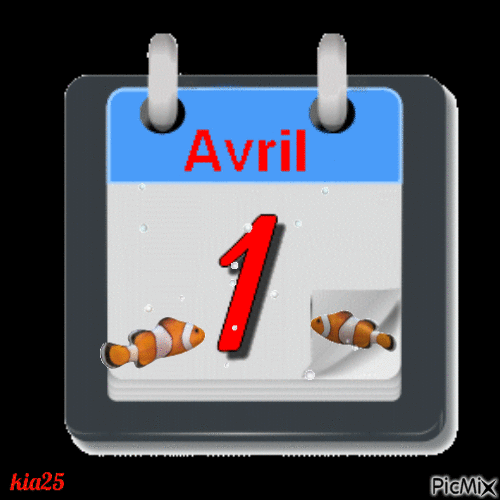 1er avril - Безплатен анимиран GIF