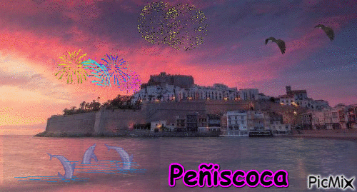 Peñisccola - Gratis animeret GIF