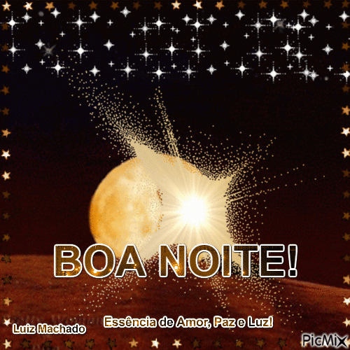 Boa Noite! - Animovaný GIF zadarmo