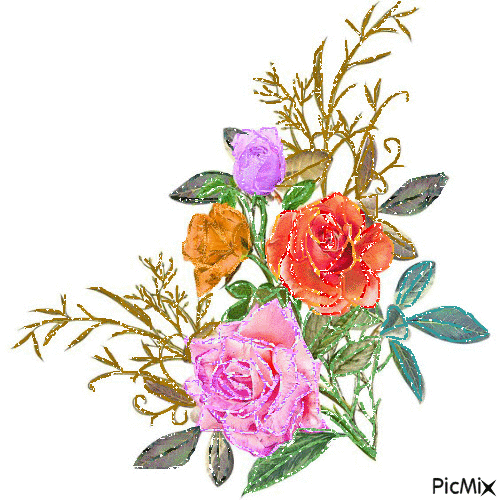 kvety - 無料のアニメーション GIF