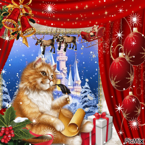 ☆☆ MERRY CHRISTMAS ☆☆ - Bezmaksas animēts GIF