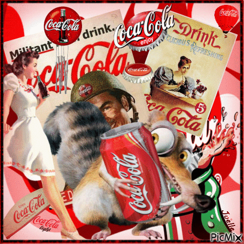 Coca Cola ... - GIF animé gratuit