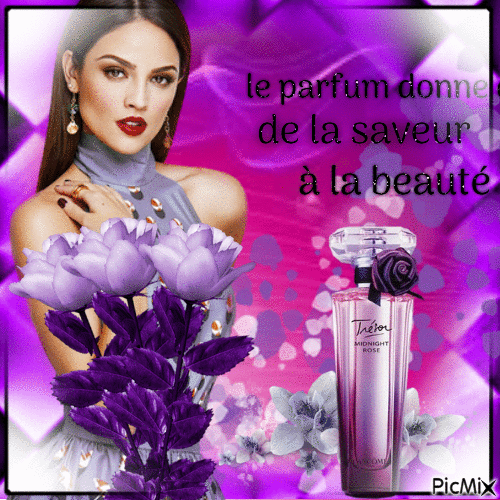 parfum et notes florales - Darmowy animowany GIF