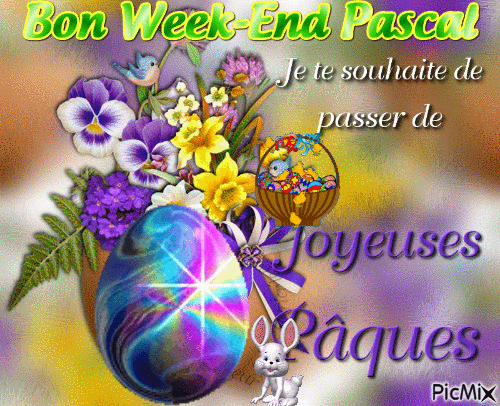 Bon Week-End Pascal - PicMix