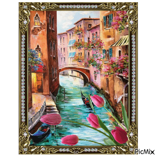 ☆☆ Venecia, Italia  ☆☆ - Animovaný GIF zadarmo