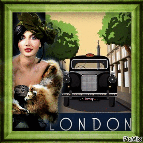 London vintage !!!!! - GIF animado grátis
