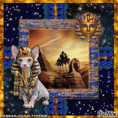{The Sphyx and the Sphinx} - GIF animate gratis