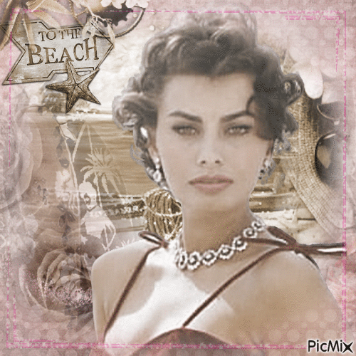 Sophia Loren - GIF animate gratis